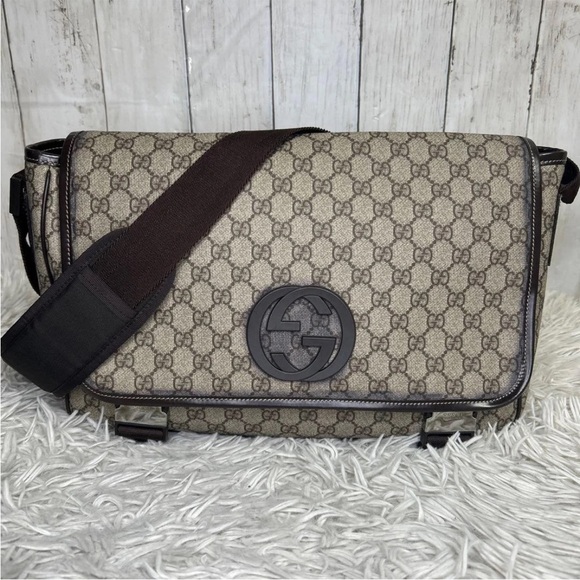 Gucci Other - Gucci Beige Messenger Bag